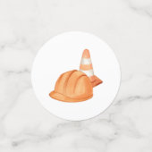 Verjaardag Bouw Dump Truck Confetti (Kleine voorkant)