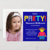 verjaardag bouwstenen kaart (Voorkant / Achterkant)