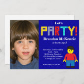 verjaardag bouwstenen kaart (Voorkant / Achterkant)