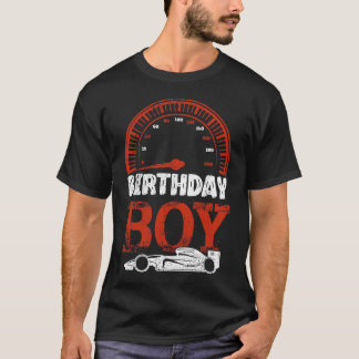 Verjaardag Boy Race Car Racing T-shirt