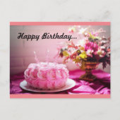 Verjaardag  briefkaart (Voorkant)