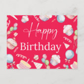 Verjaardag Briefkaart (Voorkant)