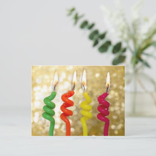 verjaardag briefkaart (Staand voorkant)