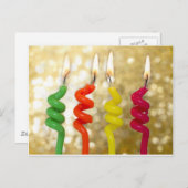 verjaardag briefkaart (Voorkant / Achterkant)