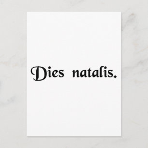 Verjaardag Briefkaart