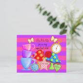 Verjaardag Briefkaart Wonderland (Staand voorkant)