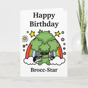Verjaardag Broccoli Brocc, Rockster Kaart