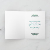 Verjaardag - Broer - Gelukkig ben je in mijn leven Kaart (Binnen)