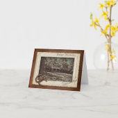 VERJAARDAG - BROER - VINTAGE - 100+ De Cabine van Kaart (Gele Bloem)