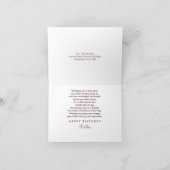 VERJAARDAG - BROER - VINTAGE - 100+ De Cabine van Kaart (Binnen)