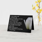 Verjaardag broer / zus kaart (Gele Bloem)