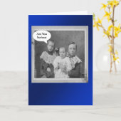 Verjaardag Broers - Retro Kaart (Gele Bloem)