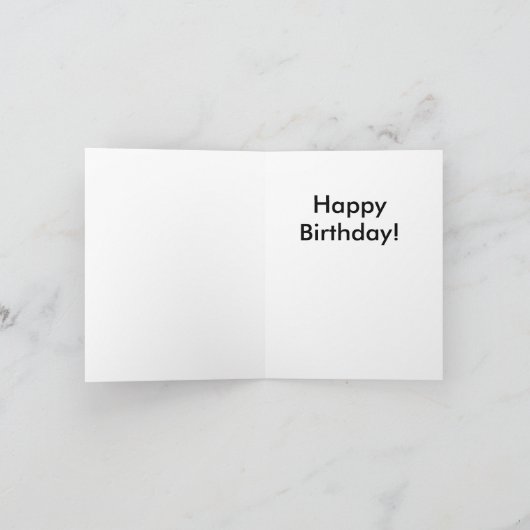 Verjaardag Brontosaurus! Kaart (Binnen)