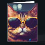 VERJAARDAG BROTHER COOL CAT WENSKAART KAART<br><div class="desc">VOOR EEN GEWELDIGE BROER EN EEN ECHTE COOLE KAART VOOR DE VERJAARDAG VAN EEN KAT</div>