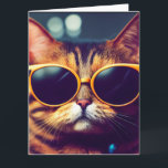 VERJAARDAG BROTHER COOL CAT WENSKAART KAART<br><div class="desc">VOOR EEN GEWELDIGE BROER EN EEN ECHTE COOLE KAART VOOR DE VERJAARDAG VAN EEN KAT</div>