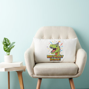 Verjaardag Brul Cute Dinosaur Verjaardagsfeestje O Kussen