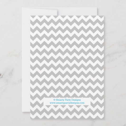 Verjaardag Bubble Pop Blue & Green Party Invitatio Kaart (Achterkant)