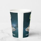 Verjaardag buitenaardse invasie papieren bekers (Rechts)