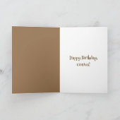 Verjaardag Bulldog Humor Kaart (Binnen)