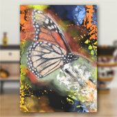 Verjaardag Butterfly Art Canvas Print