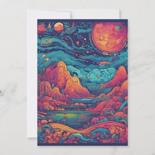 Verjaardag cadeau Kaart en bruiloft cadeau Kaart (Voorkant)