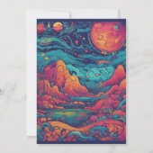 Verjaardag cadeau Kaart en bruiloft cadeau Kaart (Achterkant)