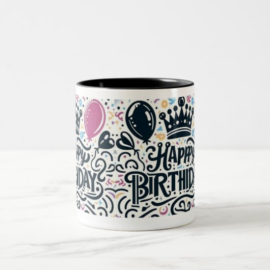 Verjaardag cadeau koffie mok (Center)