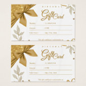 Verjaardag Cadeau Profiel Kaart (Voorkant /achterkant)