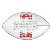 Verjaardag Cadeau voor hem gepersonaliseerd cadeau American Football (Voorkant)