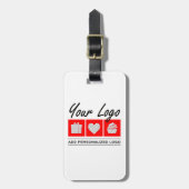 Verjaardag Cadeau voor hem gepersonaliseerd cadeau Bagagelabel (Voorkant verticaal)