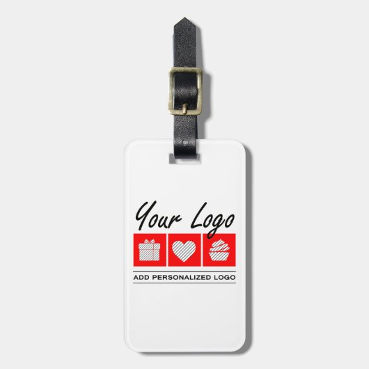 Verjaardag Cadeau voor hem gepersonaliseerd cadeau Bagagelabel (Voorkant verticaal)