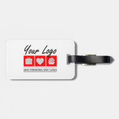 Verjaardag Cadeau voor hem gepersonaliseerd cadeau Bagagelabel (Achterkant horizontaal)