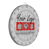 Verjaardag Cadeau voor hem gepersonaliseerd cadeau Dartbord (Voorkant Links)