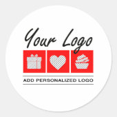 Verjaardag Cadeau voor hem gepersonaliseerd cadeau Ronde Sticker (Voorkant)