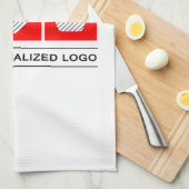 Verjaardag Cadeau voor hem gepersonaliseerd cadeau Theedoek (Quarter Fold)