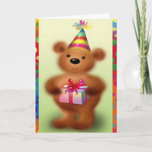 Verjaardag Cadeau Wenskaart Kaart (Voorkant)
