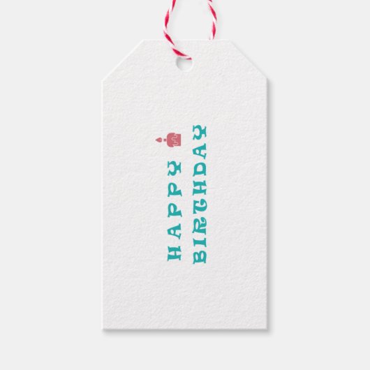 VERJAARDAG CADEAULABEL (Voorkant)