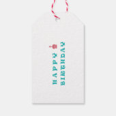 VERJAARDAG CADEAULABEL (Achterkant)