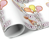 Verjaardag Cadeaupapier (Rol Hoek)