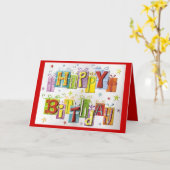 Verjaardag Cadeaus Verjaardag Kaart (Gele Bloem)