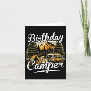 Verjaardag Camper Camping Kaart
