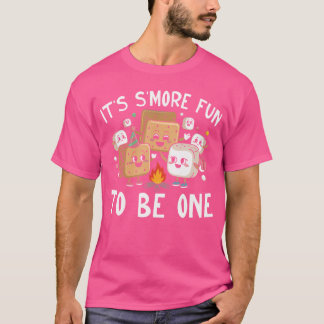 Verjaardag Camping Marshmallow Het is leuker zijn T-shirt