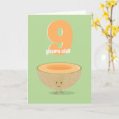 Verjaardag Cantaloupe | Verjaardag Kaart (Gele Bloem)