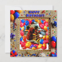 Verjaardag Capybara & Chihuahua Invitation - Kind 