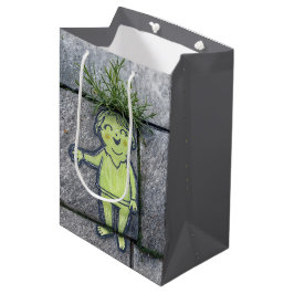 Verjaardag Chalk Doodle Street Art van een gelukki Medium Cadeauzakje