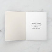 Verjaardag Chef Golden Retriever Puppy Kaart (Binnen)