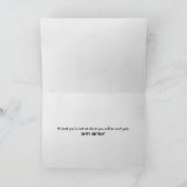 Verjaardag Chimpansee humor Kaart (Binnen)