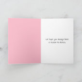 Verjaardag Chipmunks Dragen Tutus Kaart (Binnen)