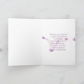 Verjaardag Clematis Kaart (Binnen)