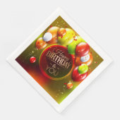 Verjaardag Cocktail servetten (Hoek)